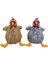 Nessiworld PB31557-23 Peluş Oturan Tavuk 23 cm 1