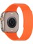 Apple Watch 11-10 42MM 9 8 7 41MM Se 6 5 4 40 2 3 38MM Uyumlu Manyetik Silikon Deri Dokulu Kordon 5