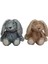 Nessiworld PB31603-23 Peluş Oturan Tavşan 23 cm 1