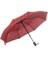 Yağmur Damlası Desenli Tam Otomatik Lux Kadın Şemsiyesi Bordo 4