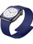 Apple Watch 11-10 42MM 9 8 7 41MM Se 6 5 4 40 2 3 38MM Uyumlu Manyetik Silikon Deri Dokulu Kordon 1
