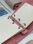 Mini Boy Sarı Pembe Tonları Mıknatıslı Pu Deri Kapaklı Sürdürülebilir Ajanda/ Planner/ Binder Defter – 160 Sayfa (Çizgisiz, Değiştirilebilir Sayfa) 4