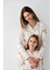 Anne Kız Gömlek Pijama Kombini, Kedili Pijama, Anne ve Çocuk Pijamalar Ayrı Ayrı Fiyatlandırılır 2