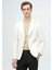 Ekru Fitilli Shirt Shoulder Slim Fit %100 Pamuk Ceket 4