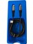 2 Metre Uzun Iphone USB C To Lightning Şarj Kablosu LED Işıklı Hasır Örgülü 27 Watt 3