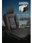 Skoda Rapid 1.4 Tdi Cr 90 Green Tec Ambition Dsg 2017 Uyumlu Taş Serisi Deri Siyah-Kırmızı Oto Kılıfı Tam Set 2