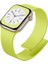 Apple Watch 11-10 46MM 9 8 7 45MM Se 6 5 4 44 Ultra 49MM Uyumlu Manyetik Silikon Deri Dokulu Kordon 1