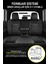 Chevrolet Agile 1.4 Econo.flex (102 Hp) Easytronic 2011 Uyumlu Taş Serisi Deri Siyah-Beyaz Oto Kılıfı Tam Set 5