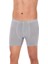 Erkek 6'lı Gri Bambu Likralı Boxer 1