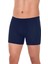 Erkek 6'lı Lacivert Bambu Likralı Boxer 1