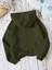 Kadın Polarlı Kapüşonlu Sweatshirt 2