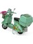 Dekoratif Metal Scooter Sepetli 2