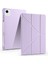 Honor Pad X9A Kılıf Zore Tri Folding Kalem Bölmeli Standlı Kılıf-Lila 1