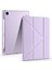 Lenovo Tab TB-311FU Kılıf Zore Tri Folding Kalem Bölmeli Standlı Kılıf-Lila 1