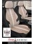 Mini Countryman (R60) Cooper D 2.0 (112 Hp) All4 2010 Uyumlu Velür Serisi Serisi Krem Oto Kılıfı Tam Set 1