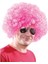Açık Pembe Renk Kıvırcık Afro Bonus Peruk (4887) 1