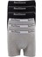 6 Adet Feelline Siyah ve Gri Pamuklu Doğal Likralı Erkek Boxer 1