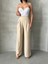 Pileli Keten Pantolon S255046 4