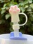 1 Adet Renkli 10 mm Için Pipet Tıpası Çiçekli Pipet Kapağı Quencher Pipet Tıpası 40 Oz ve 30 Oz Uyumlu 1