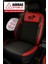 Skoda Rapid 1.4 Tdi Cr 90 Green Tec Ambition Dsg 2019 Uyumlu Thr Serisi Tay Tüyü Kırmızı Oto Kılıfı Tam Set 3