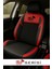 Mini Countryman (R60) Cooper D 1.6 (112 Hp) All4 2012 Uyumlu Thr Serisi Tay Tüyü Kırmızı Oto Kılıfı Tam Set 1