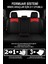 Mini Countryman (R60) Cooper D 1.6 (112 Hp) All4 2012 Uyumlu Thr Serisi Tay Tüyü Kırmızı Oto Kılıfı Tam Set 4