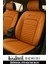 Volkswagen Amarok Double Cab 2.0 Tdı (180 Hp) Bmt 2014 Uyumlu Deri Serisi Taba Oto Kılıfı Tam Set 1