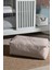Yeni Sezon Çiçek Desen Baskılı Hurç - Gri - 52X28X21 cm - Gri 1