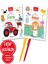 Alfa Kalem+Eğitici 2 Kitap (100 First Words Farm + Home) Ingilizce Yeni Koç Üniversitesi Yayınları 1
