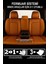 Chevrolet Tahoe (Gmt K2UC/G) 6.2 V8 (420 Hp) Awd 2017 Uyumlu Deri Serisi Taba Oto Kılıfı Tam Set 4