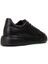 Erkek Hakiki Deri Siyah Sneaker Ayakkabı - M2501MSYHP06 2