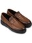 Erkek Hakiki Deri Taba Rengi Loafer Ayakkabı - 01964MTBAE04 4