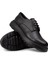 Erkek Hakiki Deri Siyah Günlük Ayakkabı - 01934MSYHE05 2