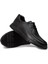 Erkek Hakiki Deri Siyah Yürüyüş Ayakkabısı - 02003MSYHE01 3