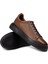 Erkek Hakiki Deri Taba Renk Sneaker Ayakkabı - M2501MTBAP04 3