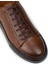 Erkek Hakiki Deri Taba Renk Sneaker Ayakkabı - M2501MTBAP04 5