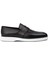 Erkek Siyah Hakiki Deri Loafer Ayakkabı - 01960MSYHC03 1