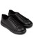 Erkek Hakiki Deri Siyah Sneaker Ayakkabı - 01990MSYHP04 4