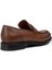 Erkek Hakiki Deri Taba Renk Klasik Loafer Ayakkabı - 01995MTBAC01 2