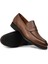 Erkek Hakiki Deri Taba Renk Klasik Loafer Ayakkabı - 01995MTBAC01 3