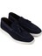 Erkek Hakiki Süet Lacivert Püsküllü Loafer Ayakkabı - 01994MLCVC02 4