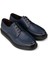 Erkek Hakiki Deri Lacivert Günlük Ayakkabı - 01981MLCVP01 4