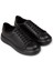 Kadın Hakiki Deri Siyah Spor Ayakkabı - 01991ZSYHP03 4