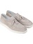 Erkek Gri Hakiki Süet Püsküllü Loafer Ayakkabı - 01994MGRIC02 4
