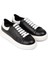 Kadın Siyah Hakiki Deri Sneaker Ayakkabı - 01991ZSYHP01 4