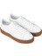 Erkek Hakiki Deri Beyaz Sneaker Ayakkabı - 02002MBYZC03 4