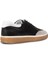 Erkek Hakiki Deri Siyah Sneaker Ayakkabı - 01997MSYHC01 2