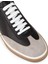Erkek Hakiki Deri Siyah Sneaker Ayakkabı - 01997MSYHC01 5
