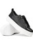 Kadın Siyah Hakiki Deri Sneaker Ayakkabı - R2401ZSYHC01 3