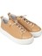 Kadın Bej Hakiki Deri Sneaker Ayakkabı - R2401ZBEJC01 4